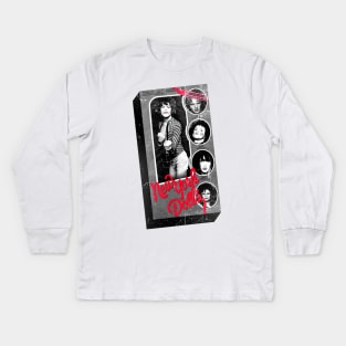 New York Dolls "David Johansen" Doll in a Box !!! Kids Long Sleeve T-Shirt